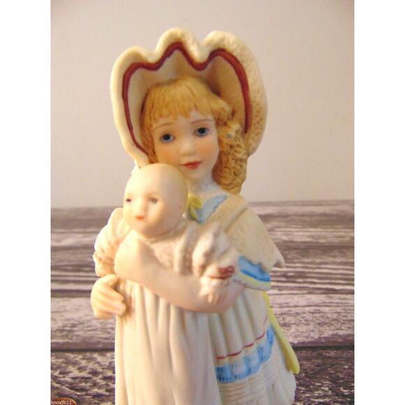 NEW Jan Hagara Limited Ed JENNY & BYE-LO DOLL Porcelain 5.5" Tall FIGURINE NIB! - Picture 3 of 8